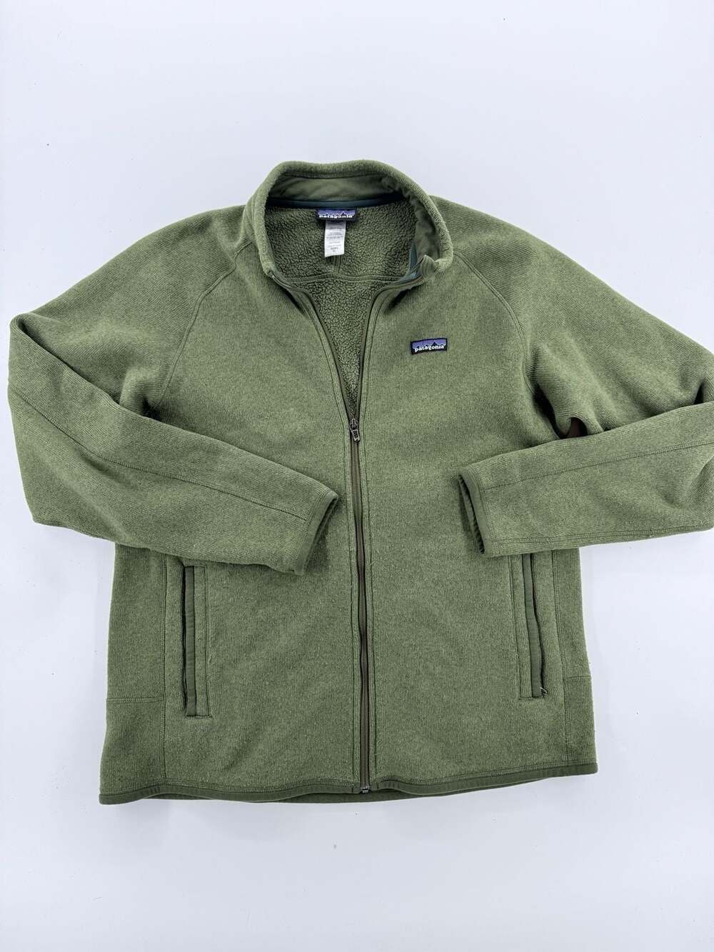 Patagonia Better Sweater Jacket Size XL Green Full Zip Fleece